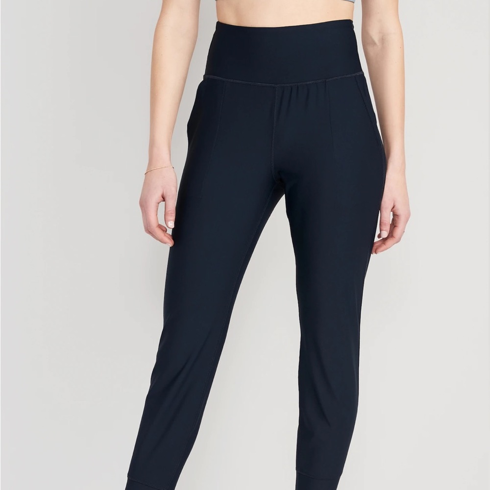 Women’s High Waist Powersoft Go Dry Navy Joggers